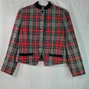 Pendleton Plaid Blazer